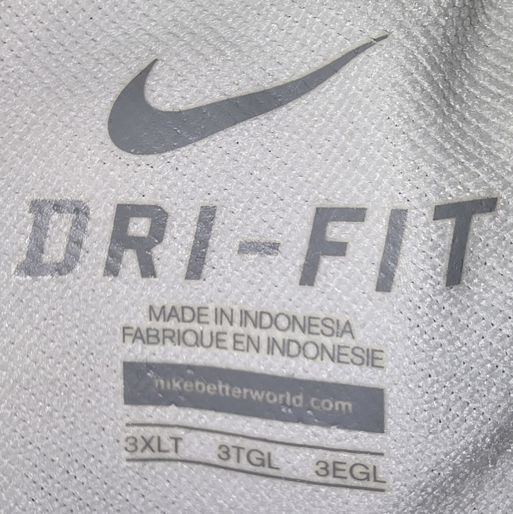 #M29 Nike White Dri-FIT  Legs Pants With Side Slit & Button Details,loose Fit. - Picture 8 of 9